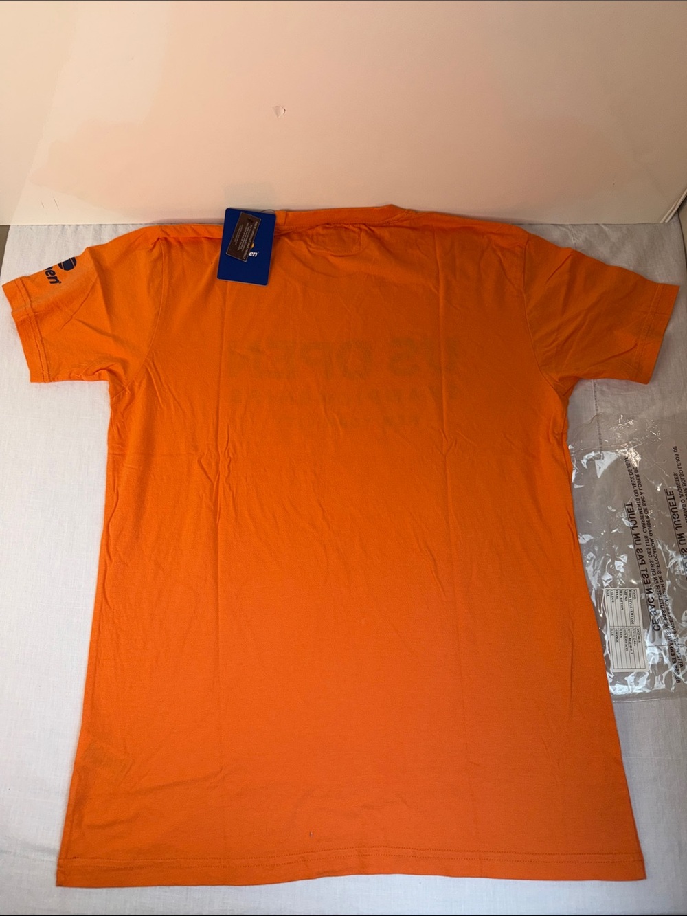 NWT New US Open American Needle Men's NYC Championships T-Shirt - Orange Large - Picture 4 of 7